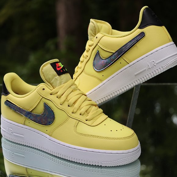 Nike Air Force 1 Low 07 Lv8 Yellow Pulse Men’s Size 8 - Picture 2 of 12